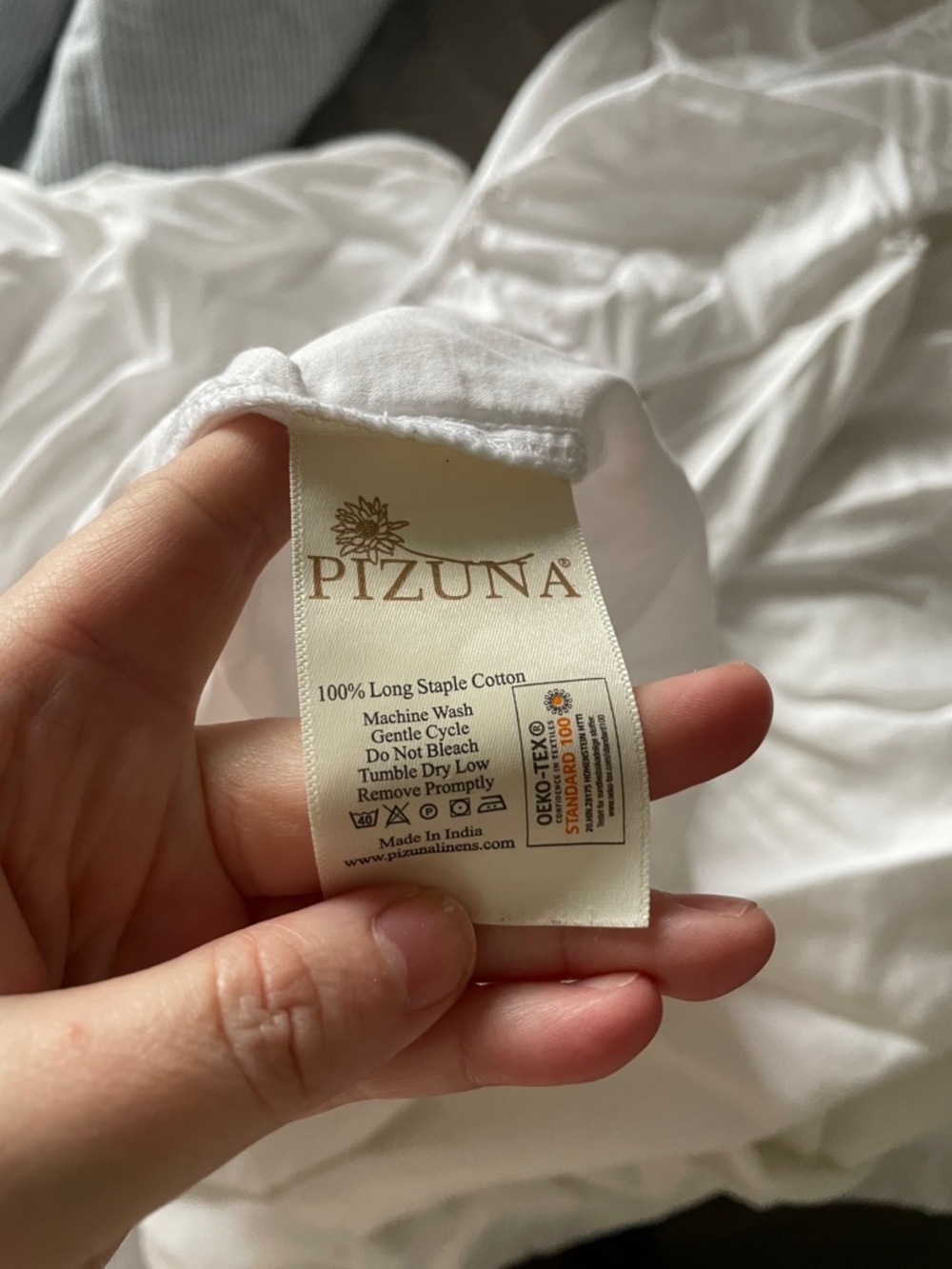 King Size 💯 Cotton Fitted Sheet White